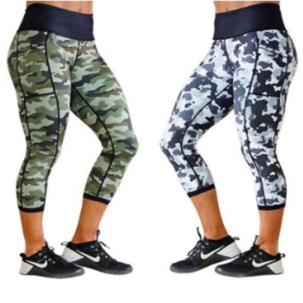 Constantly Varied Gear reversible camo capris
